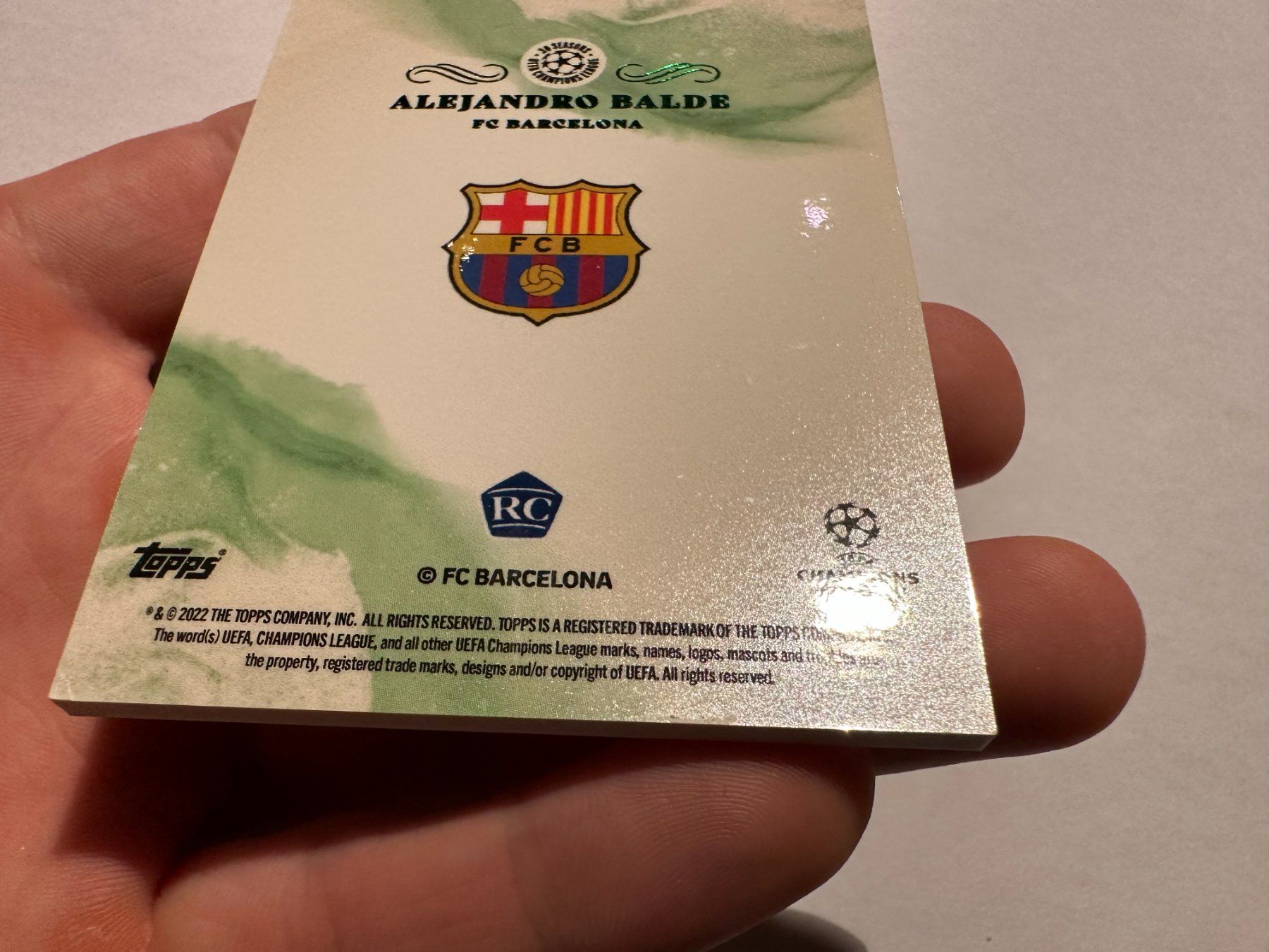 Panini Carte collezionabili: 2022 Topps Pearl Alejandro Balde Auto /99 – Usato da Hagendorn venduto da Pokecollectorch 5