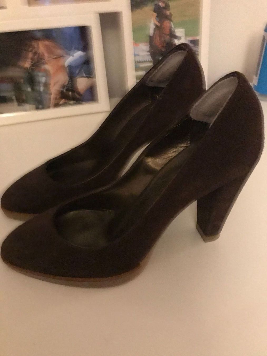 Scarpe da donna: Schöner brauner Pumps. Gr. 38 MAX – Usato da Aeschlen ob Gunten venduto da Sonjan 1
