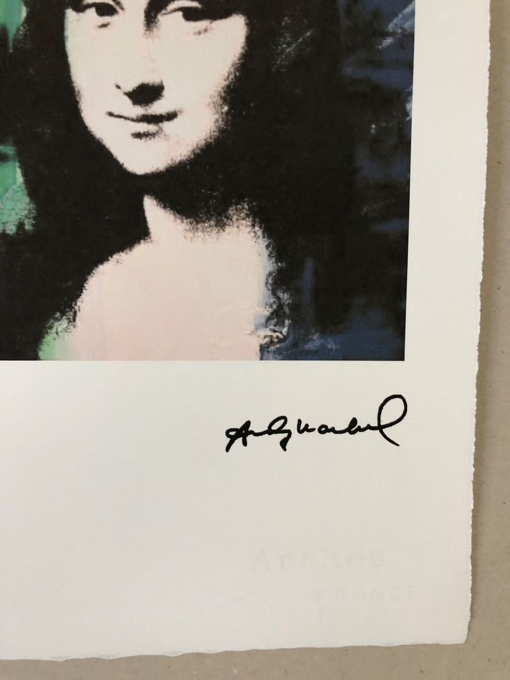 Foto & Immagini: Andy Warhol: Mona Lisa, POP Art, XX/100 – Nuovo (secondo la descrizione) da Meilen venduto da Smgdesign 2