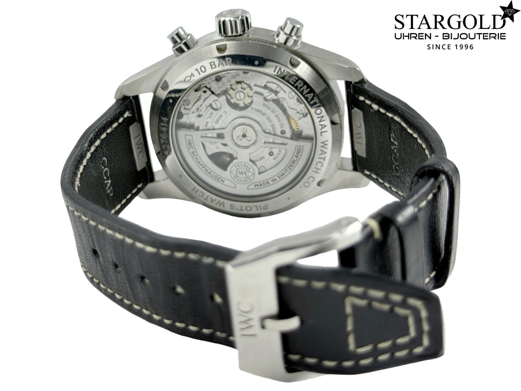 IWC Uhren: IWC Fliegeruhr Chronograph - IW388101 – Gebraucht aus Zürich von Stargold-Uhren 2