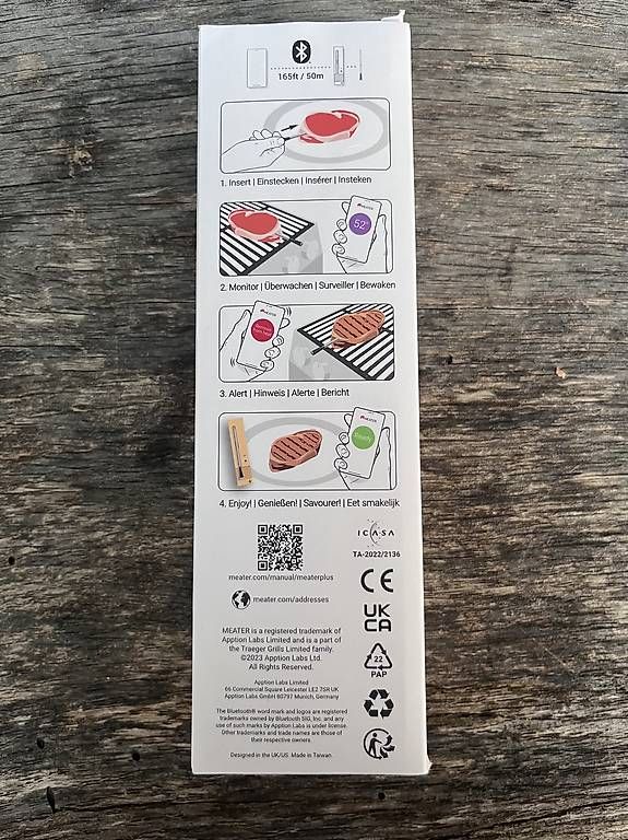 Elettrodomestici da cucina: Meater Plus / Smarter Fleischtheometer – Nuovo e nell'imballaggio originale da Wenslingen venduto da Corrinella 2
