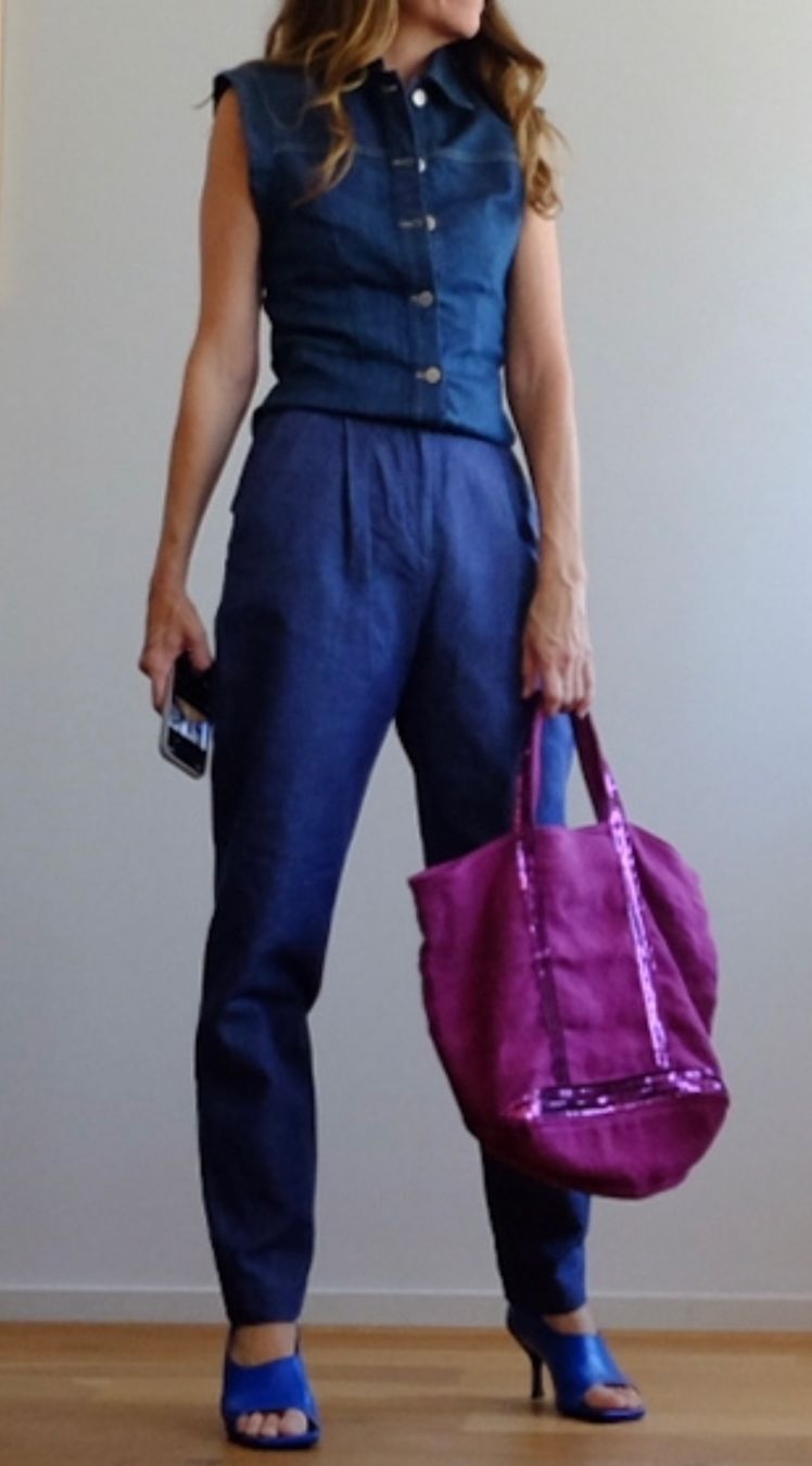 Zara Top: neu Denim-Weste von ZARA – Nuovo (secondo la descrizione) da Jona venduto da vanessasupermarket20 1