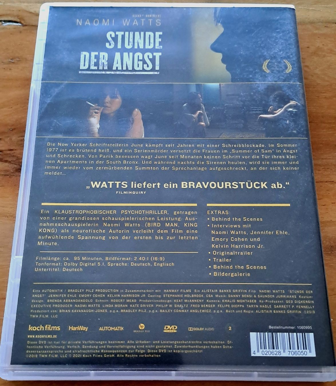 Tous les DVDs: Stunde der Angst (2019) – D'occasion à Fällanden par Bengel1967 1