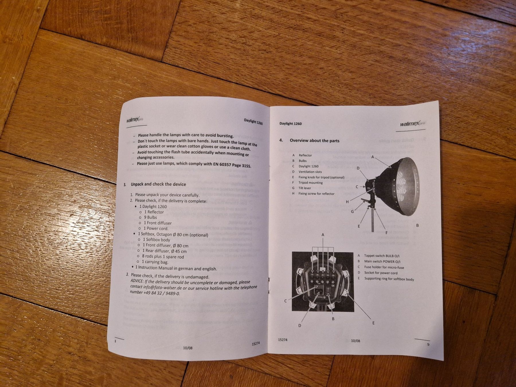 Lampes: Fotoleuchte – Neuf (Voir description) à St. Gallen par Dalom 5
