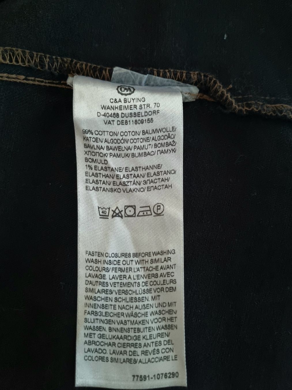 C&A Giacche: Blau-schwarze Jeansjacke, Gr. M – Usato da Olten venduto da User.xyz 4