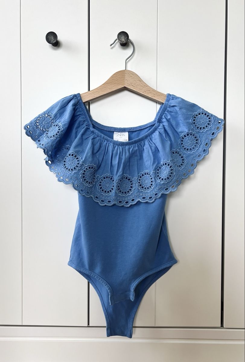 Zara Blusen, T-Shirts & Tops: Zara 110 - 116 Body Top blau – Neu (gemäss Beschreibung) aus Burgdorf von rulan 1
