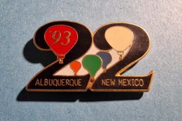 Ballon Pin 22. Ballonfiesta Albuquerque 1993