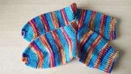 Gestrickte Kindersocken_9, Gr. 28/29. Portofrei