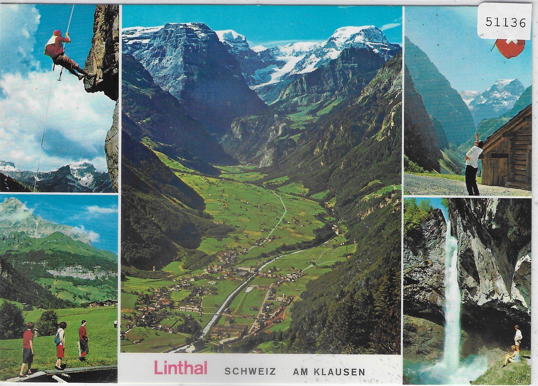 Cartes postales: Linthal am Klausen - Multiview – D'occasion à Ettingen par Kartenplanet