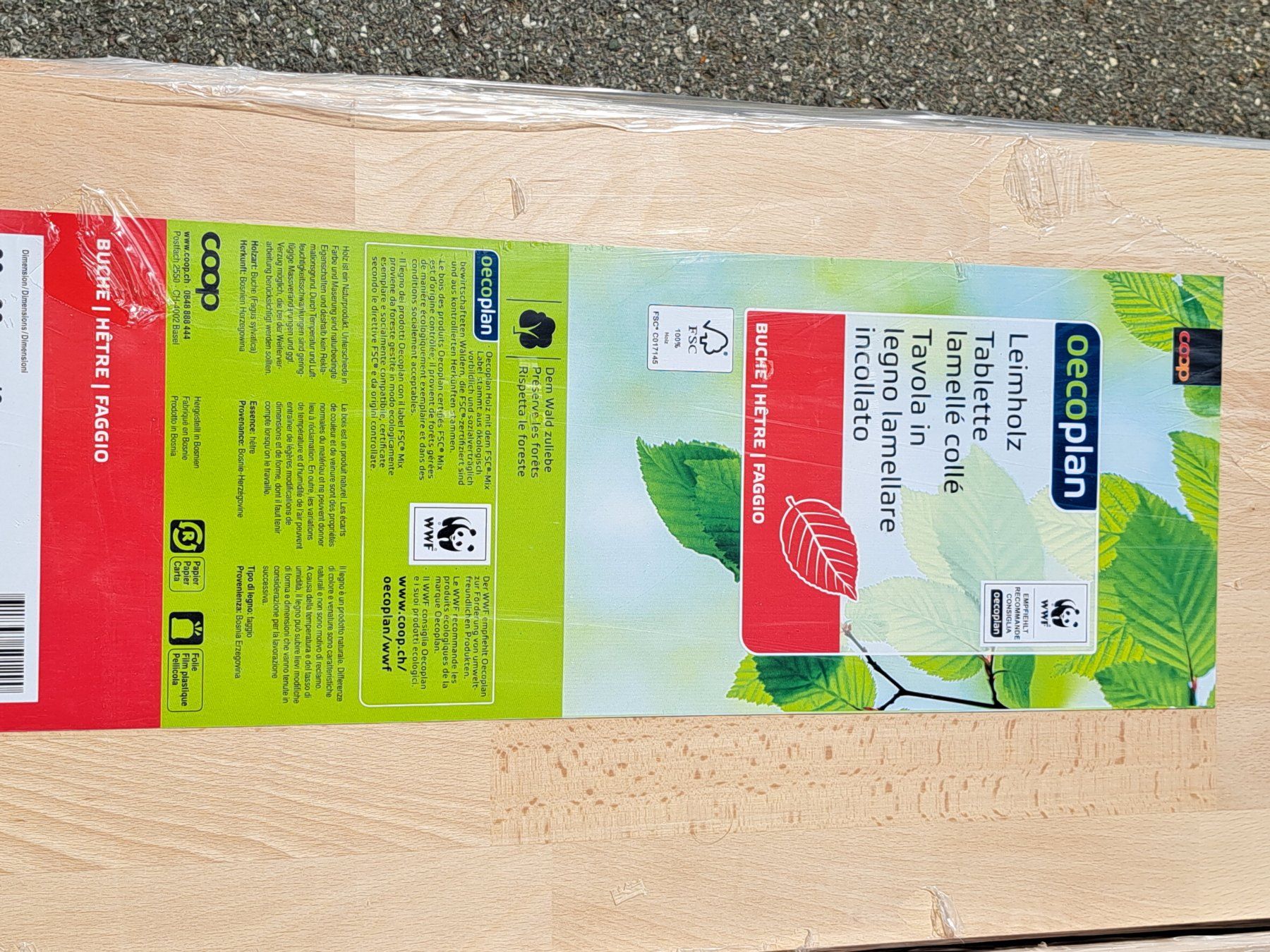 Holzartikel: 10 Stk. BUCHEN Holztablar Holtbretter – Neu und originalverpackt aus Widnau von Senna7 2