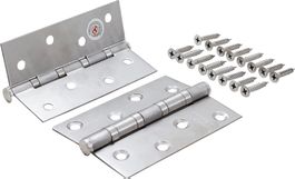 Scharnier-Satz, Edelstahl,100 x 40 mm, 2-tlg.
