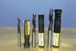 3x Ratiobohrer Innenkühlung 6,8/9/11mm