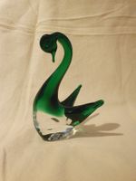 Grünen Glas Schwan - Wunderschön und Attraktiv