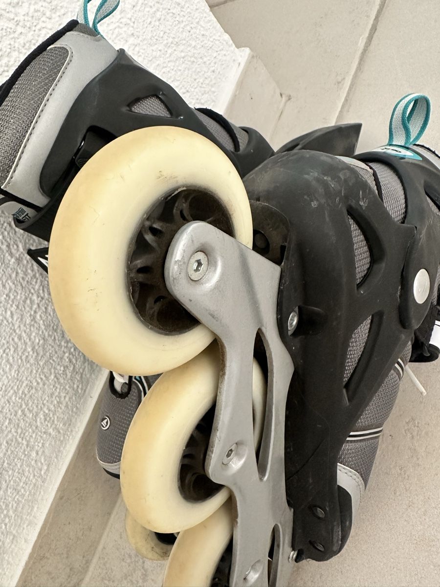 Pattini in linea & Pattini a rotelle: Rollerblade Damen Astro 90 Gr 39 – Usato da Stallikon venduto da samobini 4