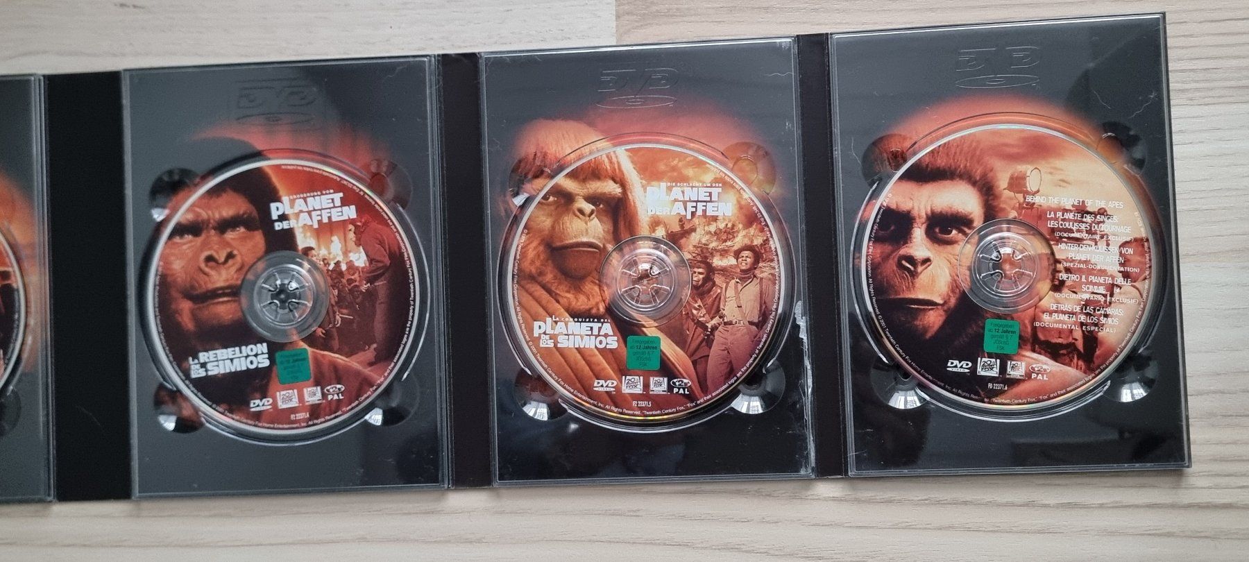 Tutti i DVDs: DVD Sammlerbox Planet der Affen 6DVD – Usato da Oetwil am See venduto da fineli2 3