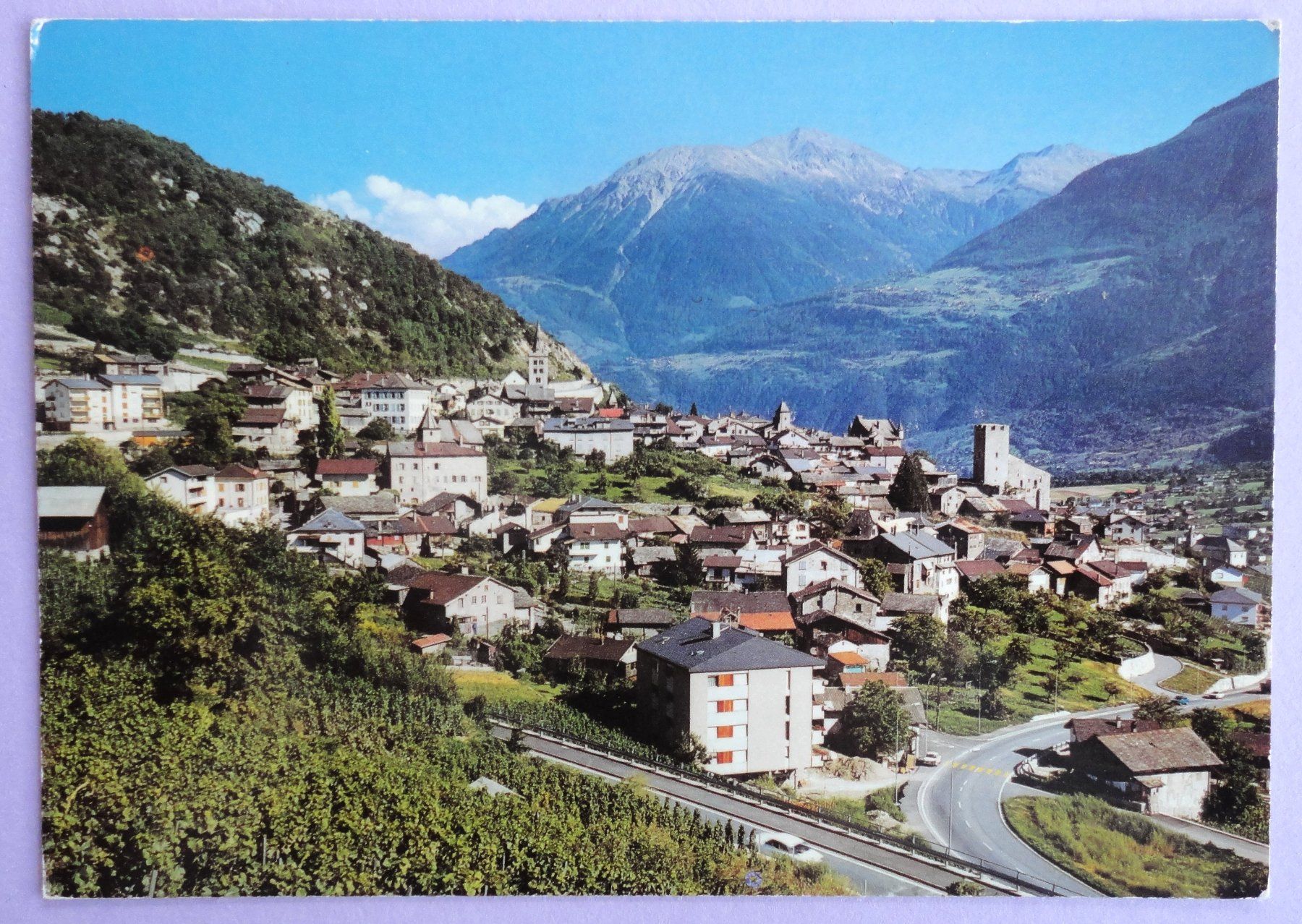 Cartoline postali: Leuk, Wallis – Usato da Fétigny venduto da Billy2miny
