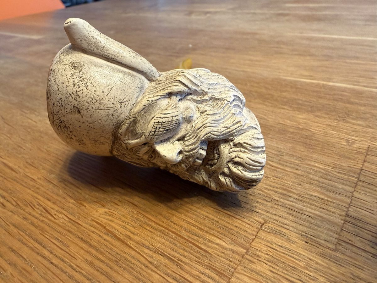 Pipe & Accessori: Alte Pfeife mit Kopf, Tabak Pfeife Meerschaum Pfeife – Usato da Goldach venduto da Messerguru 1