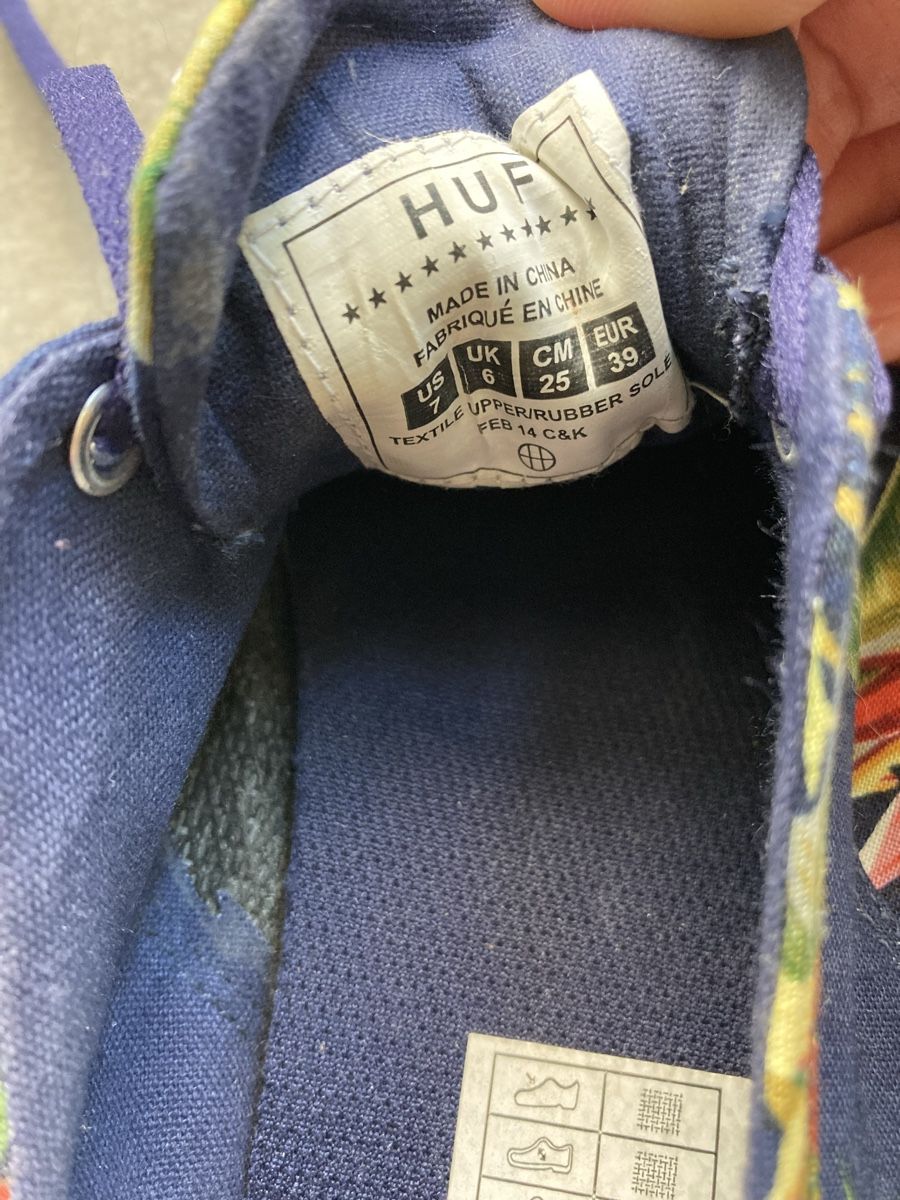Scarpe da donna: Lässiger SOMMER - SNEAKER von HUF Gr. 39 – Usato da Nidfurn venduto da cejeisda 7