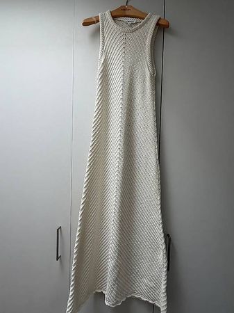 Strick- Sommerkleid neu