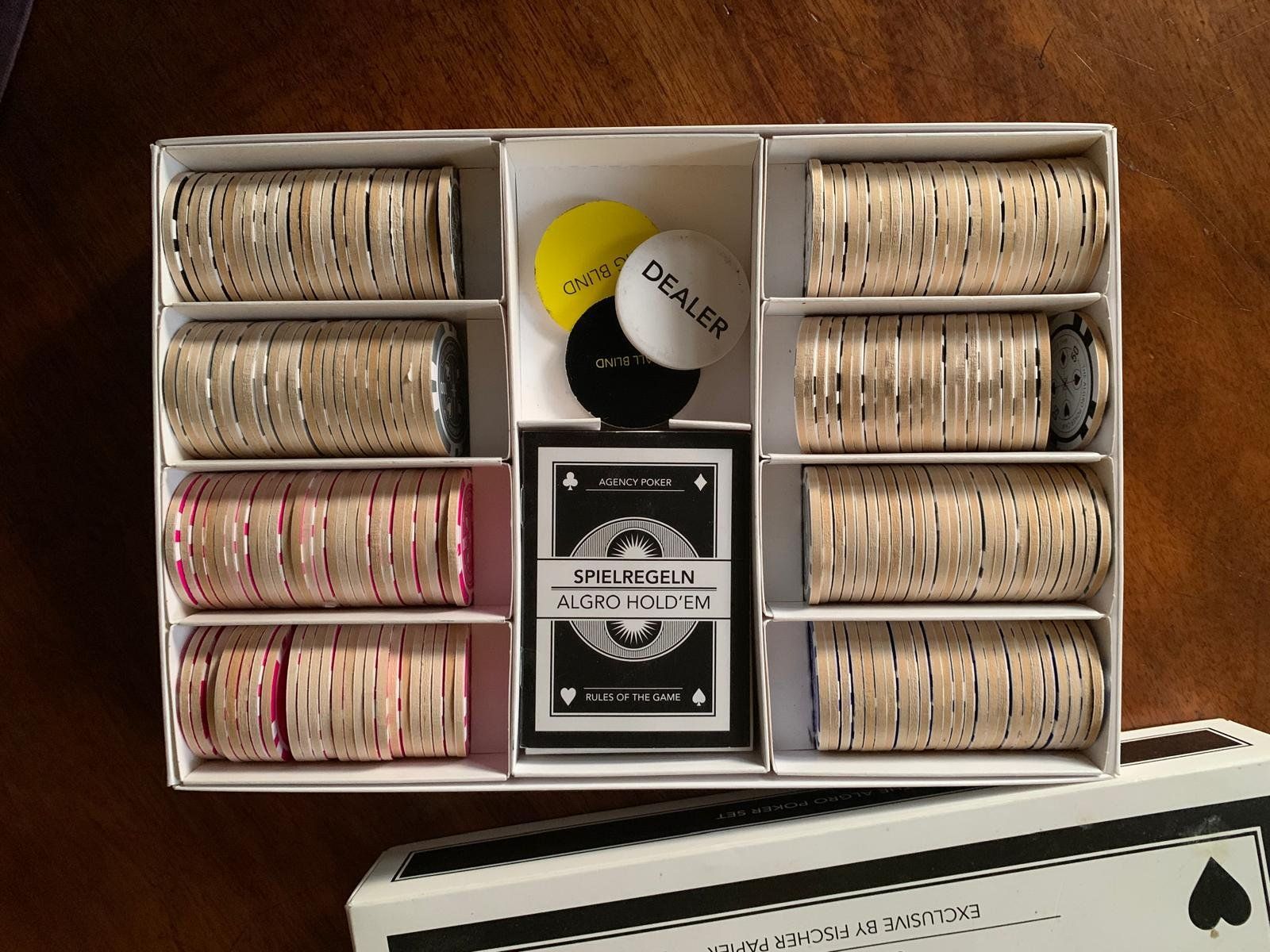Giochi: The Algro Poker Set – Usato da Basel venduto da ros_zd5w 2