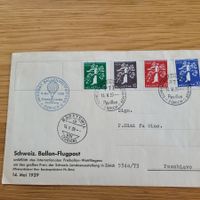 Ballon Flug Zürich Poschiavo 1939 Bâretswil