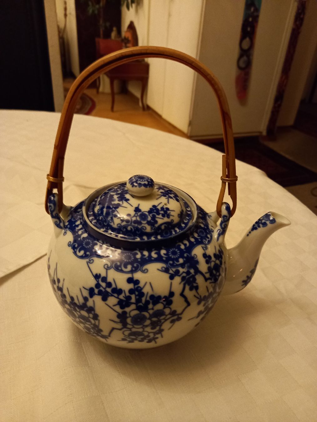 Set di piatti: 6er Antik Japanese Blau Teeset complet – Usato da Bern venduto da Imamrashed 2