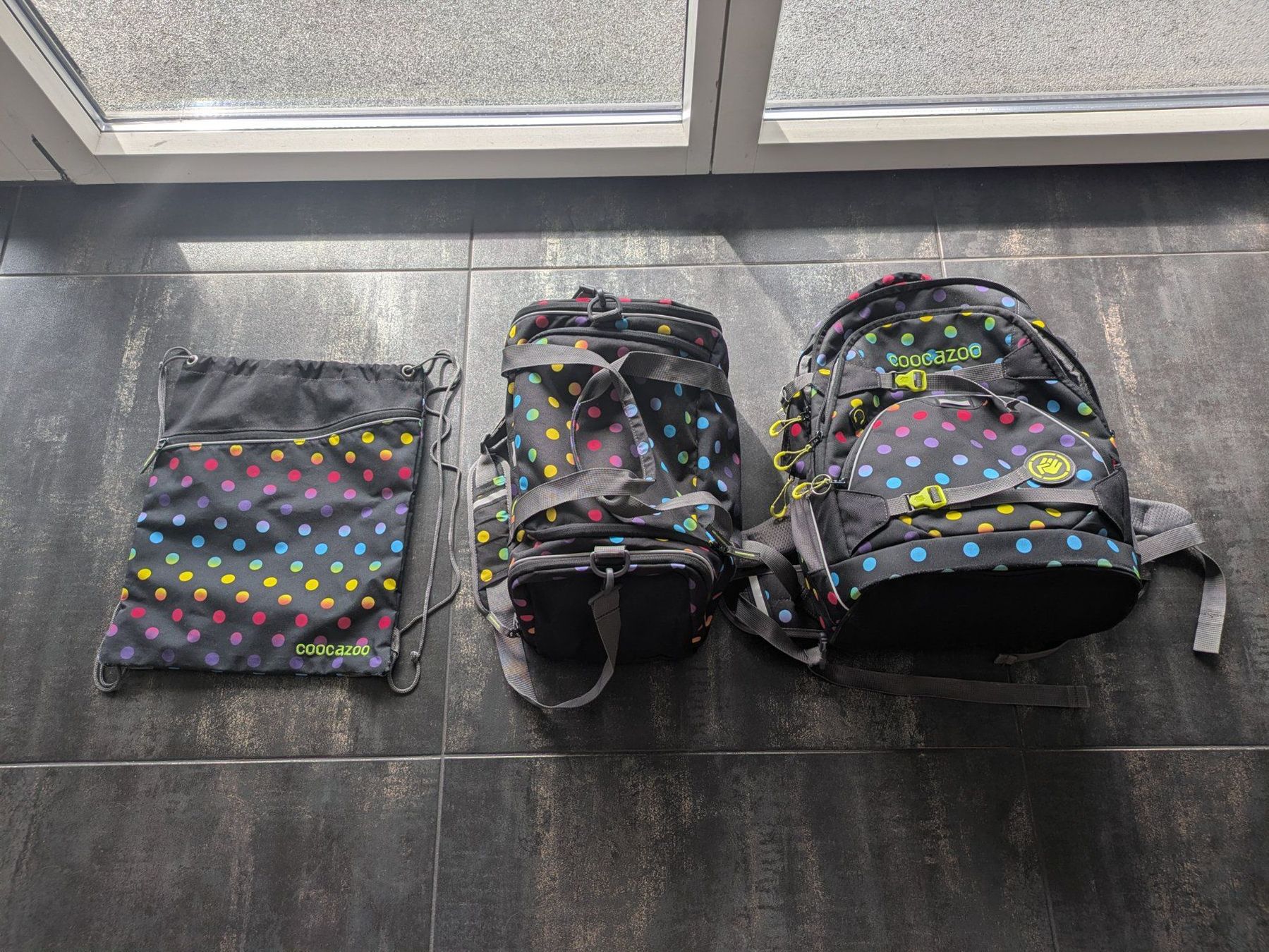 Coocazoo Borse & Zaini: Coocazoo Schulrucksack mit Sporttaschen – Usato da Zürich venduto da mss02