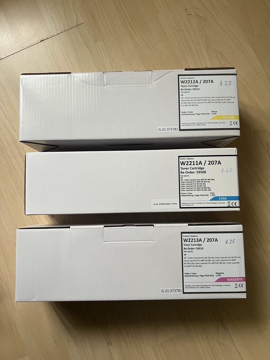 Druckerpatronen & Toner: Laser Jet Toner 207A – Neu und originalverpackt aus Effretikon von CiFe 1