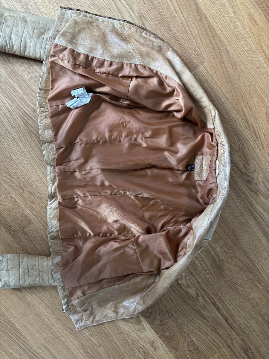 Mango Giacche: Lederjacke:  Mango  leather biker jacket Size M – Usato da Zürich venduto da cha_jz8q 6