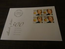 FDC 2007 EULER VIERERBLOCK