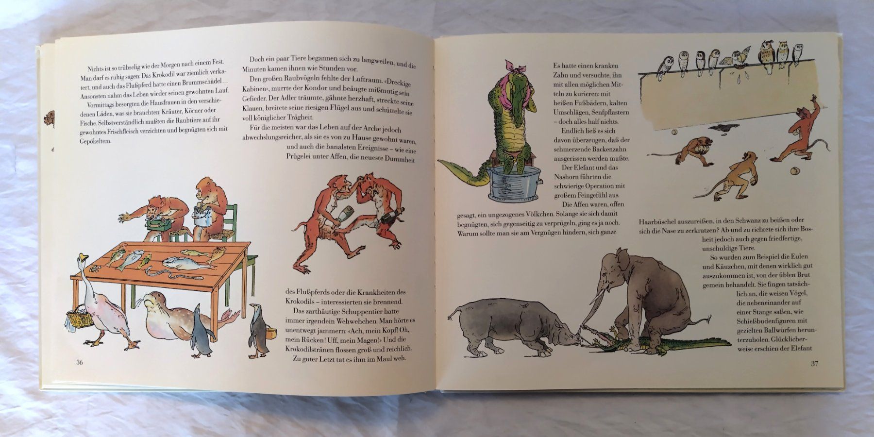 Libri: Die Arche Noah - Bilderbuch mit Humor ab Fr. 8.- – Usato da Bellach venduto da JingleJerry 7