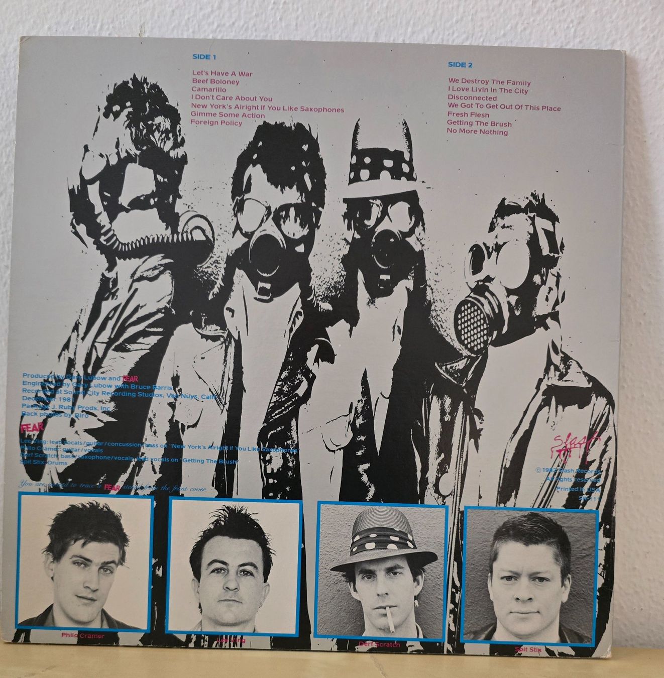 Dischi in vinile: Fear - The Record LP – Usato da Lugano venduto da mdal 1