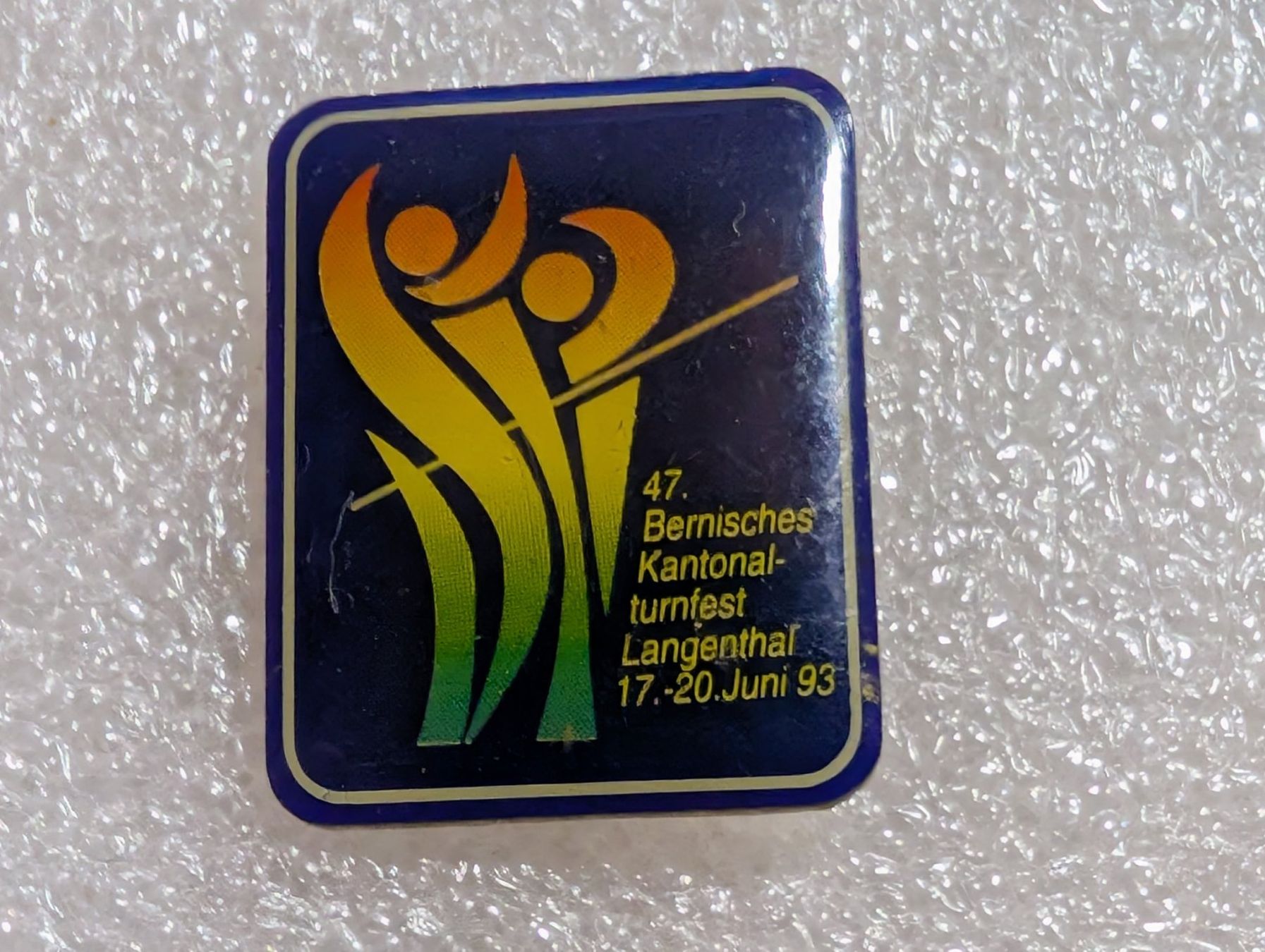 Placchette & Badge: Ansteckpin 144: Kantonalturnfescht Langenthal – Usato da Oppligen venduto da Pin-Fall-Shop