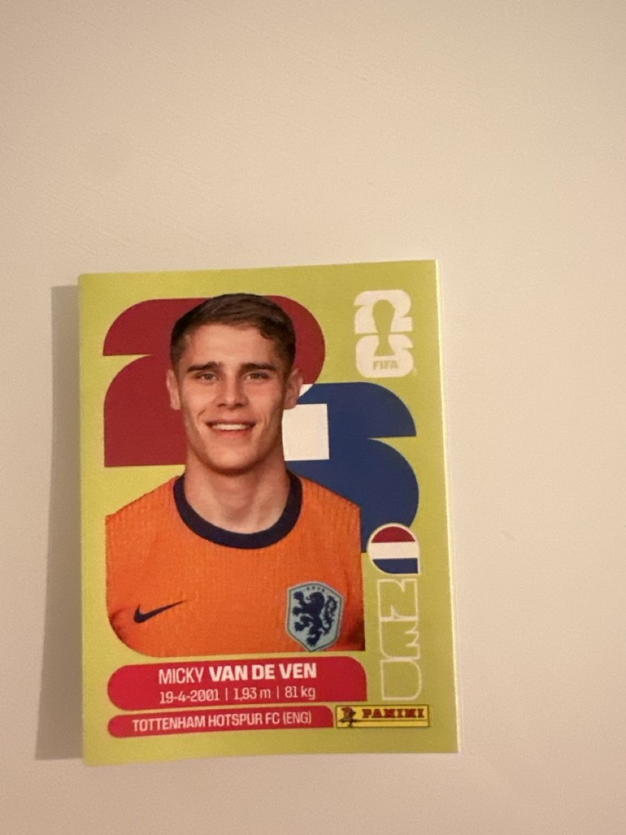 Panini Sammelbilder & Trading cards: Panini 2026 Micky Van De Ven NED4 – Neu (gemäss Beschreibung) aus Bern von akl_sy9s
