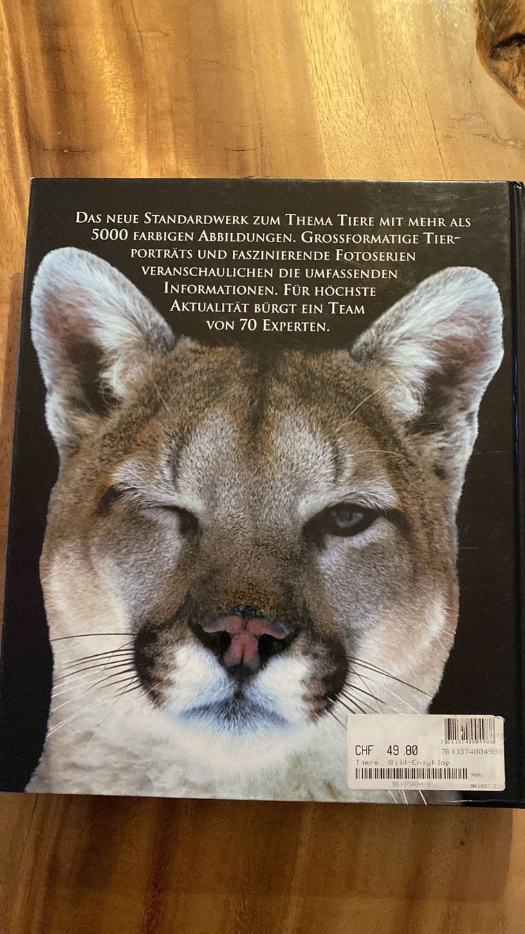 Livres: Tiere Lexikon – D'occasion à Dagmersellen par Arcticsnow2017 6