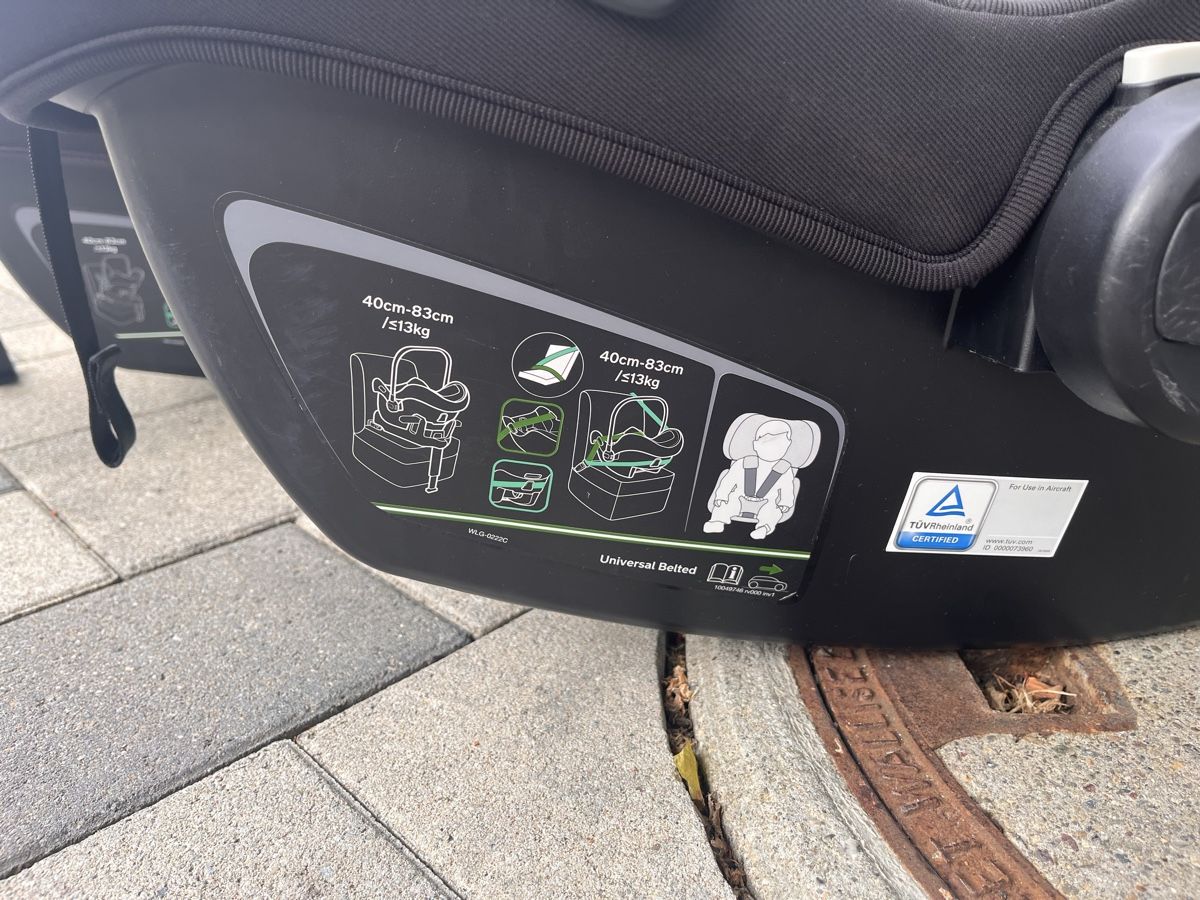 Bugaboo Seggiolini per auto: Bugaboo Nuna Babyschale Set schwarz – Usato da Buchberg venduto da Swissy87 4