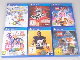6 PlayStation 4 Spiele Konvolut gebraucht guter Zustand