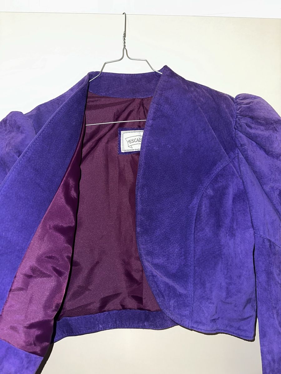 Vestes: VINTAGE | Velvet Jacket – D'occasion à Zürich par lachatelain 2