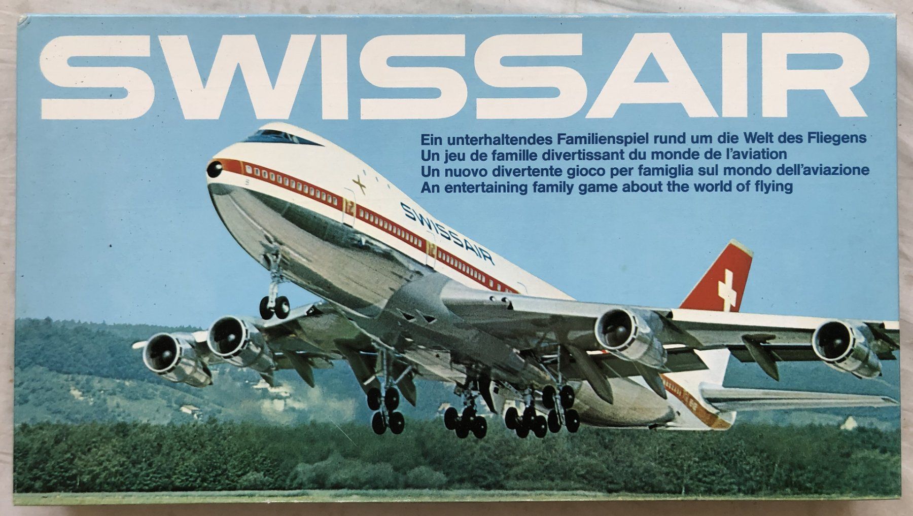 Giochi: SWISSAIR - Brettspiel - 1979 – Usato da Schaffhausen venduto da durruti