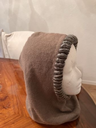 Kaschmir wol,Mütze Grreinigt Top Fon nicht RauherBraun Beige