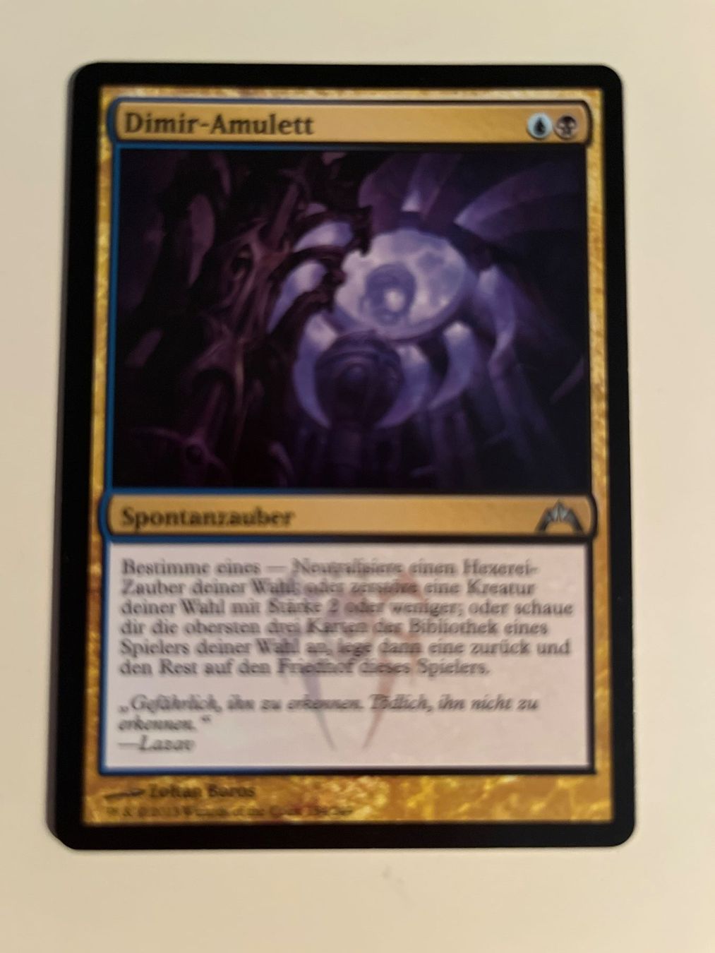 Magic The Gathering Sammelbilder & Trading cards: 1 x Dimir-Amulett - Magic: The Gathering - MtG – Gebraucht aus Kriens von Shadi1980