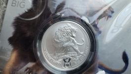 Big Five Lion 2025 1 oz Silber .999 South Africa