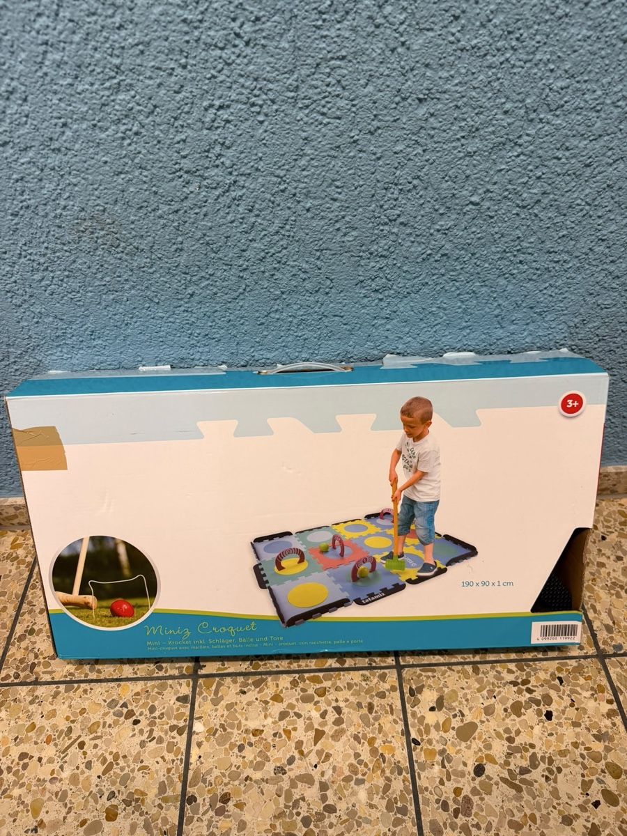 Spiele: Mini-Krocket Spiel-Matte, neu & original verpackt – Neu und originalverpackt aus Lachen SZ von Chiara_Rico_Nosiadek
