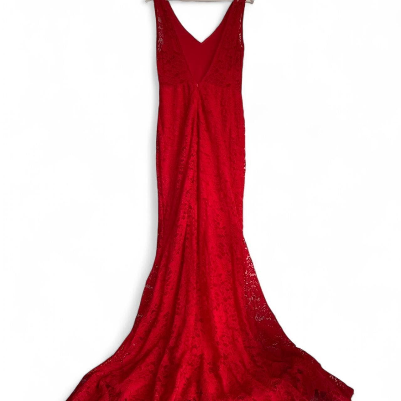 Kleider: Women's Red Dress – Neu (gemäss Beschreibung) aus Zürich von onlyifashion 1