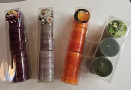 4 Duftkerzen - Set neu und originalverpackt