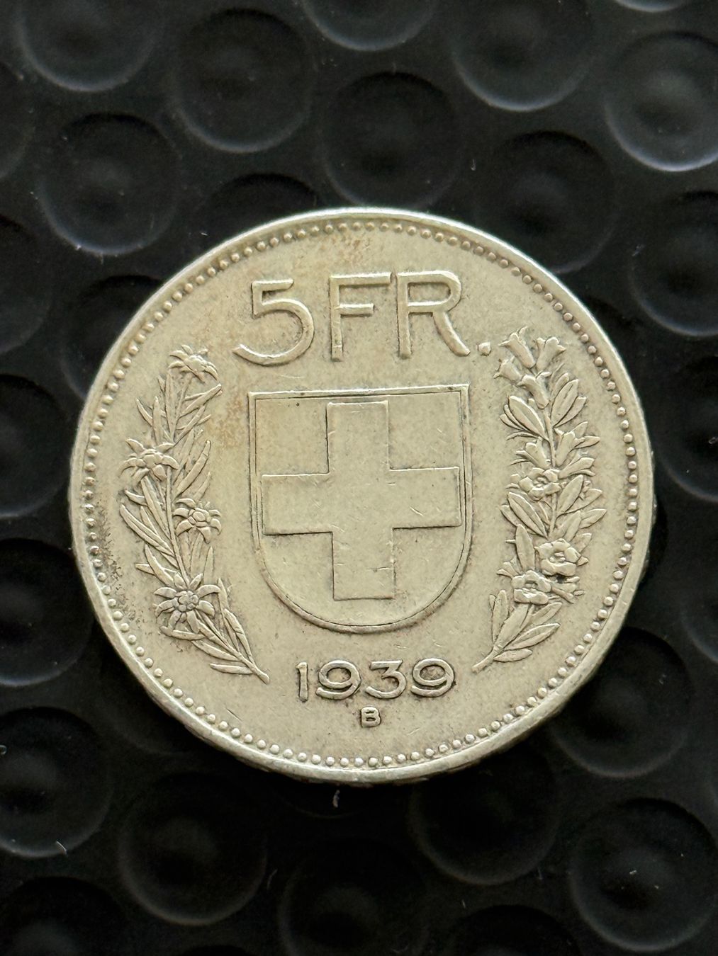 Alle Münzen: 5 Franken 1939 – Gebraucht aus Wallisellen von SWISS_SILVER1 1