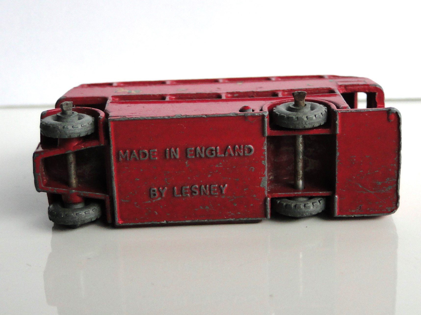 Matchbox Modellini d'auto: MATCHBOX LESNEY - Double Decker Bus, Nr. 5B – Usato da Killwangen venduto da cyrano56 6