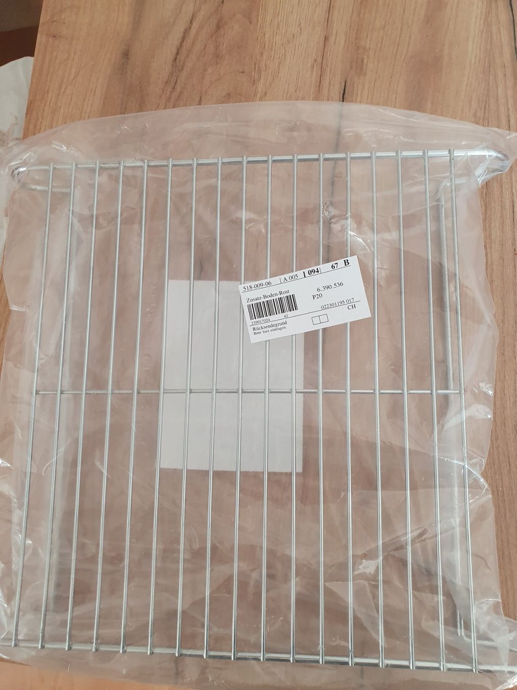 Gitter & Roste: Zusatz Boden Rost Ofen Gitter – Neu und originalverpackt aus Klingnau von Fee1960