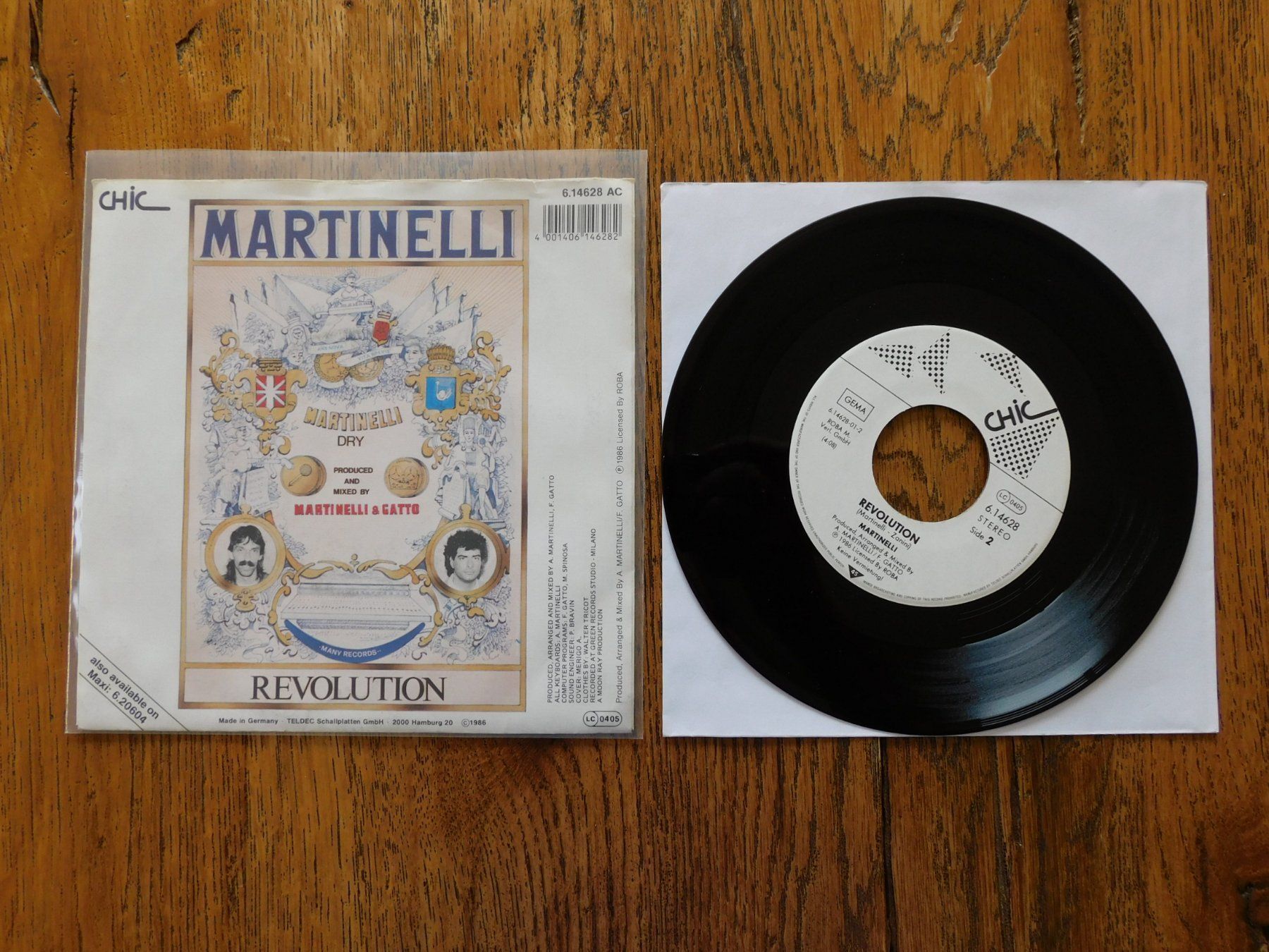 Dischi in vinile: Martinelli – Revolution – Usato da Emmenbrücke venduto da lamorak 1