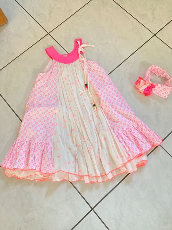Ensemble 2 pièces avec robe et haut - Rouge/carreaux - Kids | H&M CA